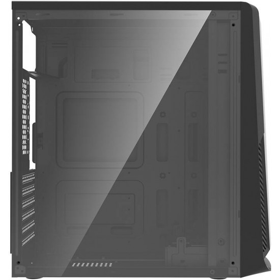 Darkflash Aigo RAINBOW 6 computer case (black)