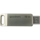 Goodram Flash Drive 16GB USB 3.2 Gen 1 USB / USB C OTG ODA3 Goodram - Silver