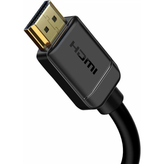 Baseus HDMI 2.0 Cable, 4K 60Hz, 3D, HDR, 18Gbps, 3m (Black)