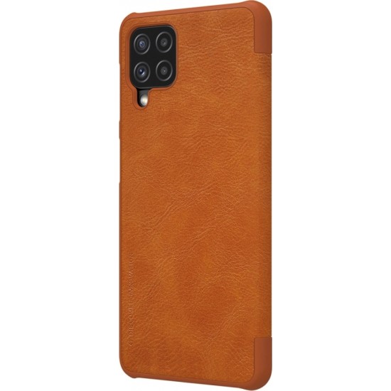 Nillkin Qin leather holster case for Samsung Galaxy A22 4G brown