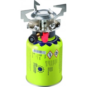 Meva Gas camping stove with gas cartridges (thread or valve) ATOS piezo igniter 1.8kW