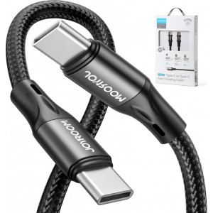 Joyroom S-2030N1-60 USB-C / USB-C PD Cable 60W 3A 2m - Black