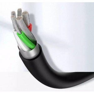 Ugreen cable USB - USB Type C 480 Mbps 3 A 1.5 m black (US287 60117)