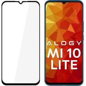 Alogy Glass Full Glue case friendly for Xiaomi Mi 10 Lite black