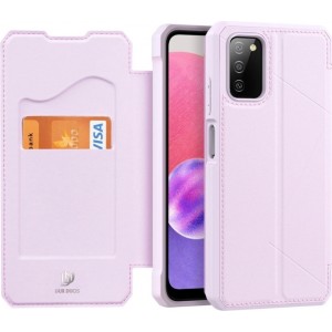 Dux Ducis Skin X Bookcase type case for Samsung Galaxy A03s pink