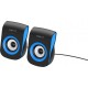 Havit computer speakers 2.0 HV-SK599 black-blue