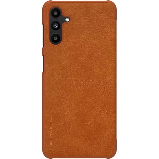 Nillkin Qin leather holster for Samsung Galaxy A13 5G brown