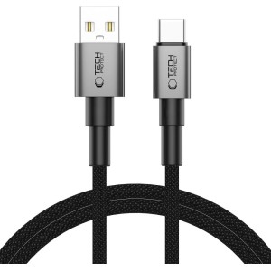 Tech-Protect Kabel Tech-Protect UltraBoost DNA USB-A / USB-C 15W/3A 100 cm - szary