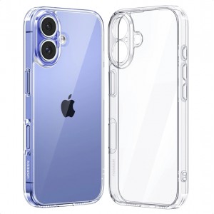 Ugreen Classy Clear Protective Case for iPhone 16 - Transparent