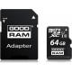 Goodram micro SDXC memory card 64GB Class 10 UHS-I adapter