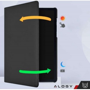 Alogy Case for Lenovo Tab M10 Plus 10.6 2022 3gen 3gen TB128XU TB125FU Case 360 ​​Rotatable Alogy Black