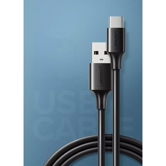 Ugreen cable USB - USB Type C 480 Mbps 3 A 1.5 m black (US287 60117)