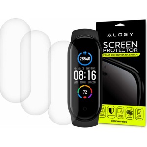 Alogy 3x Folia hydrożelowa Alogy Hydrogel for Xiaomi Mi Band 5