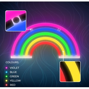 Neon LED Light RAINBOW 5 colors FLNE14X Forever Light