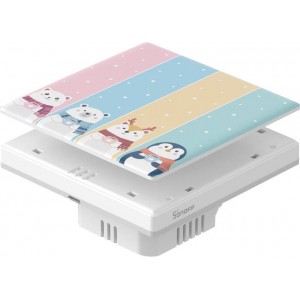 Sonoff Decorative cover / cap for the T5 SONOFF Cartoon 4C touch switch.