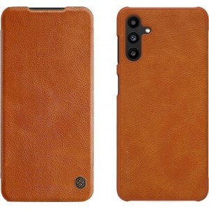 Nillkin Qin leather holster case for Samsung Galaxy A13 5G brown