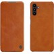 Nillkin Qin leather holster case for Samsung Galaxy A13 5G brown