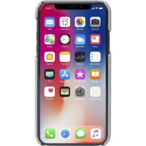 Krusell Broby Cover Apple iPhone XS Max light grey