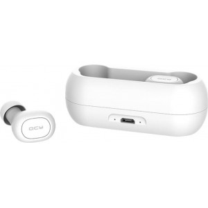 QCY Wireless Earphones TWS QCY T1C Bluetooth V5.0 (white)