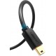 Ugreen cable USB - mini USB 480 Mbps cable 1.5 m black (US132 10385)