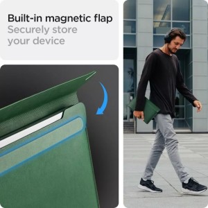 Spigen Valentinus Sleeve Laptop Case 15-16 Jeju Green