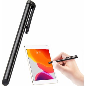 Alogy Stylus Pen Universal Black Capacitive Metal Touchscreen Stylus for Tablet Phone Screens