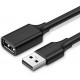 Ugreen cable adapter USB (female) - USB (male) 1m black (10314)