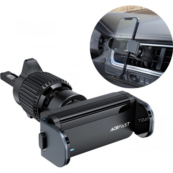 Acefast car automatic phone holder on the ventilation grille black (D9 black)