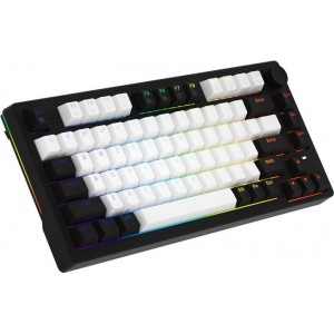 Dareu EK75 RGB wired keyboard (black and white)