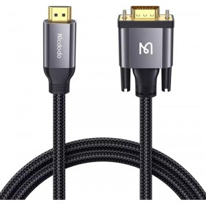 Mcdodo CA-7770 HDMI to VGA adapter, 2m (black)