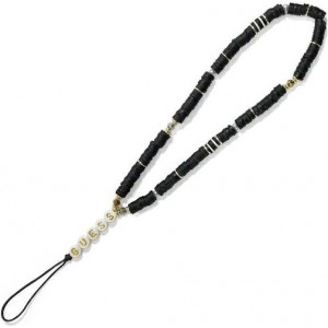 Guess pendant GUSTPEARK Phone Strap black/black Heishi Beads