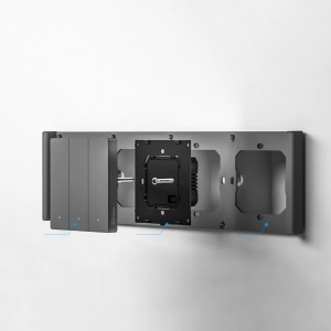 Sonoff Quadruple Mounting Frame for Installing M5-80 Wall Switches