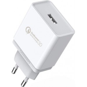 Ugreen CD122 Quick Charge 3.0 18W 3A USB Fast Charger White (10133)