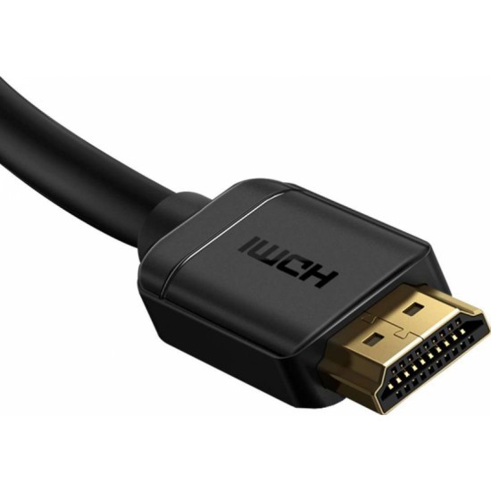 Baseus HDMI 2.0 Cable, 4K 60Hz, 3D, HDR, 18Gbps, 3m (Black)