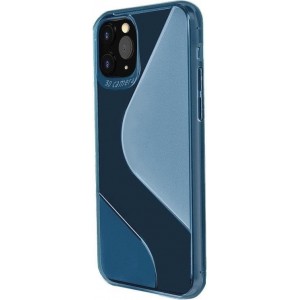 Hurtel S-Case Flexible Cover TPU Case for Huawei P40 Lite E blue