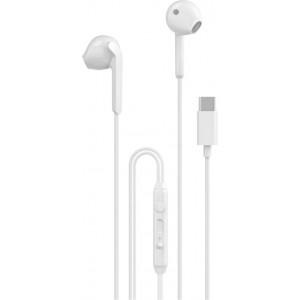 Dudao X3C In-Ear Wired USB-C Headphones 1.2m - White