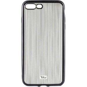 Tellur Cover Silicone for iPhone 7 Plus Vertical Stripes black