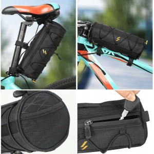 Alogy Bike Bag Wheel Bar Bicycle Pannier Waterproof Bike Pouch 2.5L Black