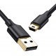 Ugreen cable USB - mini USB 480 Mbps cable 1.5 m black (US132 10385)