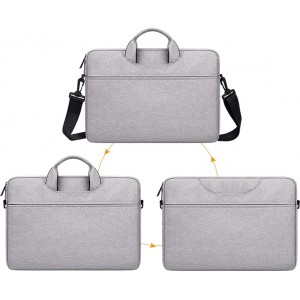 Devia laptop handbag / MacBook handbag Justyle 13,3'' grey