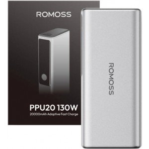 Romoss PPU20 20000mAh 130W Powerbank (silver)