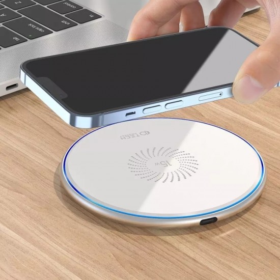 4Kom.pl QI15W-C1 Wireless Charger 15W White