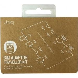 Uniq Sim Adapter Traveler Kit 7in1 SIM card organizer