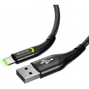 Mcdodo USB to USB-C Mcdodo Magnificence CA-7960 LED cable, 1m (black)