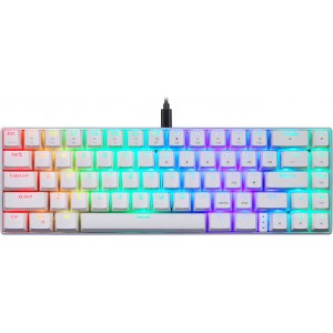 Motospeed Mechanical gaming keyboard Motospeed CK67 RGB (white)