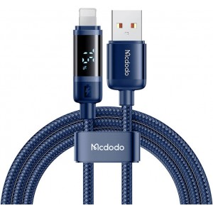 Mcdodo CA-5001 USB-A to Lightning cable, 100W, 1.2m (blue)