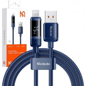 Mcdodo CA-5001 USB-A to Lightning cable, 100W, 1.2m (blue)