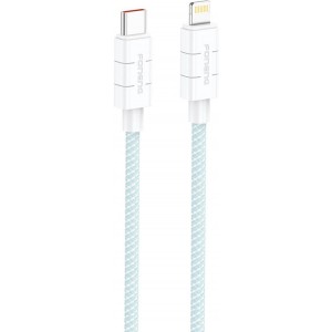 Foneng XS02 PD27W USB-C to Lightning cable, 1.2m (blue)