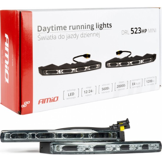 Amio Daytime running lights DRL 523HP mini