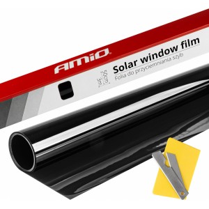 Amio Solar Window Film Dark Black 0,5x3m (15%)